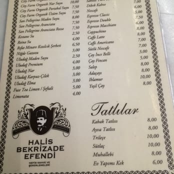 Halis Bekrizade Efendi - Desserts Near Me - Istanbul, 34
