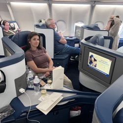 Delta Air Lines - When your wife gets Delta One to Europe, and forgives you for your weekly travel