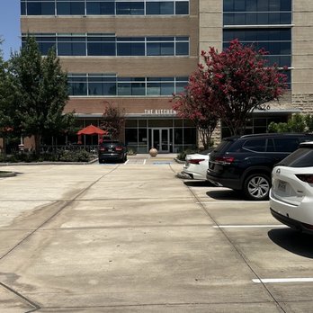 The Kitchen - Front parking lot - Burgers Near Me - The Woodlands, Texas The Kitchen - Front parking lot - Burgers Near Me - The Woodlands, Texas