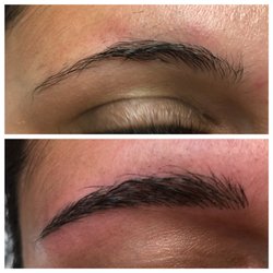 The Body Bar - Before and after Micro-blading.