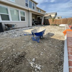Edgar’s Demolition and Hauling - Breaking concrete and hauling it away in lathrop