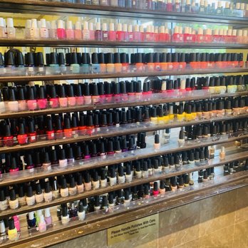 Anthony Vince' Nail Spa - Near entrance are some of the colors - Nail Salons Near Me - Wellington, Florida Anthony Vince' Nail Spa - Near entrance are some of the colors - Nail Salons Near Me - Wellington, Florida