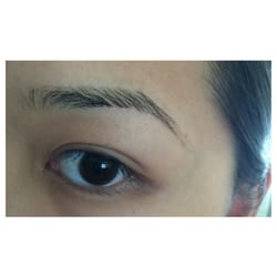 Yalda Beauty Bar - After threading! Didn't get a before pic, next time.