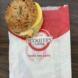 Scooter's Coffee - Everything Bagel
