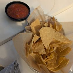 Blanca's Latin Kitchen & Bar - Complimentary chips and salsa