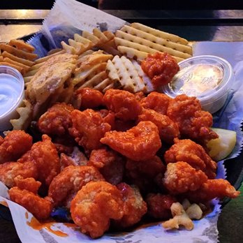 Ernst Cafe - Buffalo Shrimp with Fries & Cole Slaw - Cajun/Creole Near Me - New Orleans, Louisiana Ernst Cafe - Buffalo Shrimp with Fries & Cole Slaw - Cajun/Creole Near Me - New Orleans, Louisiana