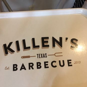 Killen's Barbecue - The tray - Barbeque Near Me - Pearland, Texas Killen's Barbecue - The tray - Barbeque Near Me - Pearland, Texas