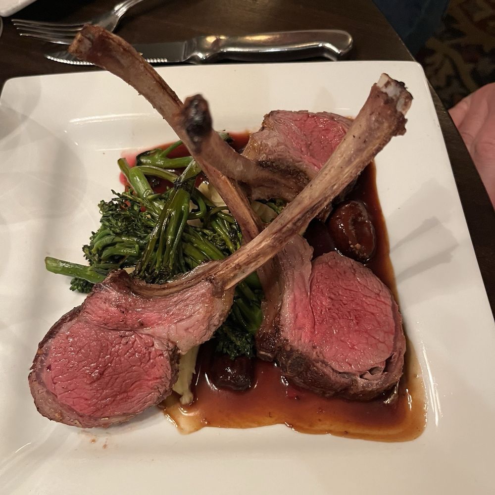 Lamb is the chefs signature dish
