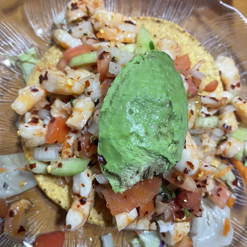 La Casa del Sazón - Ceviche de Camarón - Tostada - Mexican Near Me - Salinas, California La Casa del Sazón - Ceviche de Camarón - Tostada - Mexican Near Me - Salinas, California