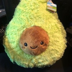 The Toy Factory - Giant squishy avocado! I had a baby one at home, and of course, needed a giant one.