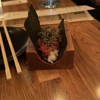 Yonsei Handrolls - Spicy tuna handroll - Japanese Near Me - Oakland, California Yonsei Handrolls - Spicy tuna handroll - Japanese Near Me - Oakland, California