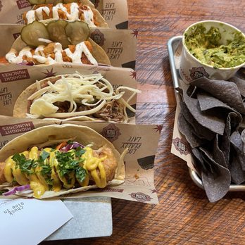 Velvet Taco - (2) #4 Nashville Hot Tofu, #7 Cuban Pig, #16 Fish n' Chips - New American Near Me - Chicago, Illinois