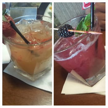 Brick House - Not a drinker but want to feel grown, try the Blackberry Collins! It's not heavy on the booze so good for the lightweight . - American Near Me - Sugar Land, Texas