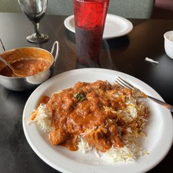 Passage to India - Chicken Vindaloo.  Pretty as a picture.  Tastes even better.