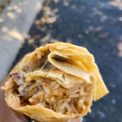 Bistro Habanero - Carne asada burrito mainly rice and bean(RIPPED OFF)