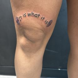 Hung‘s Tattoo Parlor - This is right after the tattoo not the healed tattoo.