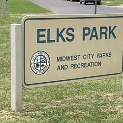 Elks Park - Sign