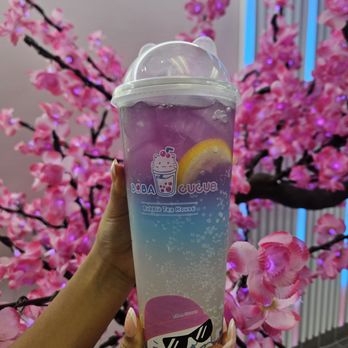 Boba Cucue - Galaxy Rainbow Soda - Bubble Tea Near Me - Lake Forest, California