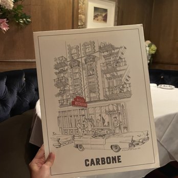 Carbone - Huge menu - Italian Near Me - New York, New York