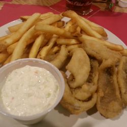 Perch dinner Yum