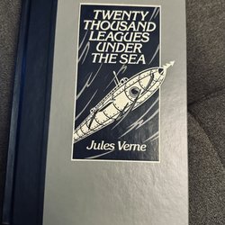 Next Chapter Books - Beautiful used copy of Twenty Thousand Leagues Under the Sea. Hardcover with illustrations