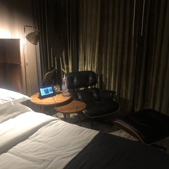 Hotel AKA Boston Common - Lounge area next to bed, and plenty of USB outlets. - Hotels Near Me - Boston, Massachusetts