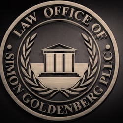 Law Office of Simon Goldenberg - Copper Plate Logo - Law Office Simon Goldenberg PLLC -  NY Bankruptcy Lawyers