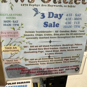 FWS Outlet - Promo - Outlet Stores Near Me - Hayward, California