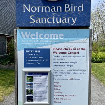 Norman Bird Sanctuary - Entry Fees - Venues & Event Spaces Near Me - Middletown, Rhode Island