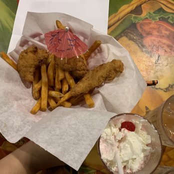 Cheeseburger In Paradise - chicken strips - Burgers Near Me - Honolulu, Hawaii Cheeseburger In Paradise - chicken strips - Burgers Near Me - Honolulu, Hawaii