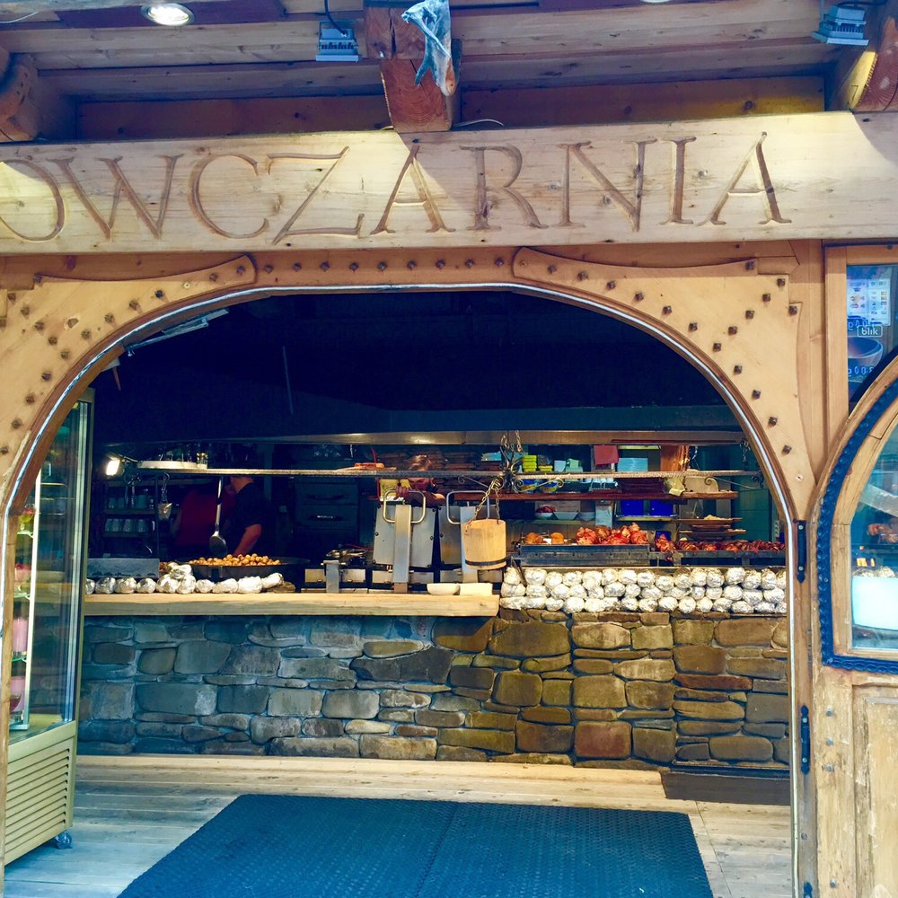 Owczarnia Restaurant Entrance. Owczarnia Restaurant Entrance.
