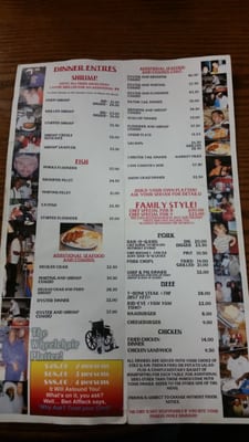 Menu photo 7 Old School Diner Harris Neck, GA