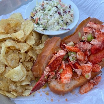 Sam's Chowder House - Naked Lobster Roll - Seafood Near Me - Half Moon Bay, California Sam's Chowder House - Naked Lobster Roll - Seafood Near Me - Half Moon Bay, California