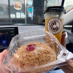 Crafted Donuts & Bagels - Peanut butter, jelly, doughnut and