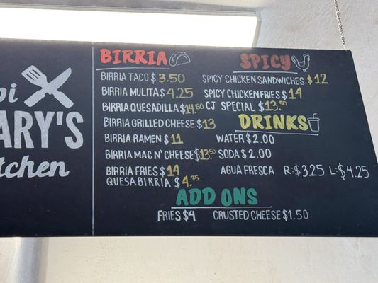 Menu photo 1 Papi Clary's Kitchen Concord, CA