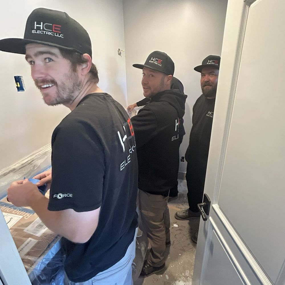 Havican Custom Electric - HCE crew in action. - Electricians Near Me