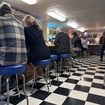 Cross Keys Diner - Counter, but plenty of table seating as well. - Diners Near Me - Doylestown, Pennsylvania