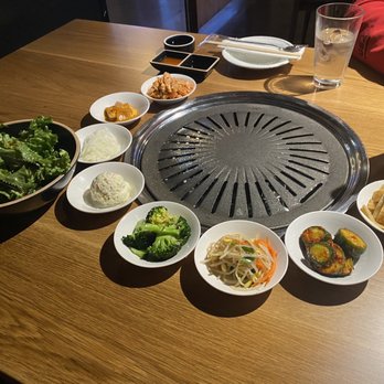 Wharo Korean BBQ - Bachan offering plus salad - Korean Near Me - Marina Del Rey, California Wharo Korean BBQ - Bachan offering plus salad - Korean Near Me - Marina Del Rey, California