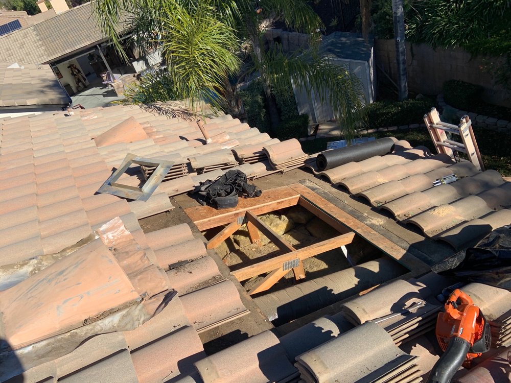 Slide of Valley Roofing