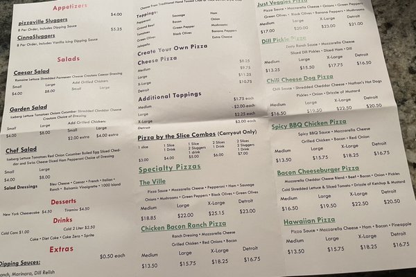 Menu photo 5 Pizzaville Louisville, KY Menu photo 5 Pizzaville Louisville, KY