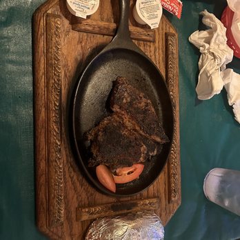 Hub's Restaurant - Sirloin Baked potato 16.99 - Steakhouses Near Me - Hickman, Kentucky Hub's Restaurant - Sirloin Baked potato 16.99 - Steakhouses Near Me - Hickman, Kentucky