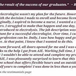 American Institute of Education - Testimonial from graduate , Bethany.