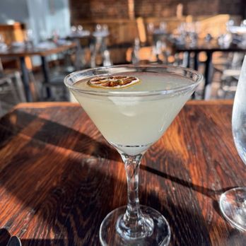 Olivia's Bistro - Limoncello martini - Italian Near Me - Newton, Massachusetts