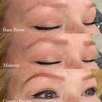 Danaesthetics Beauty Studio - Combo Brows- Microbladed strokes in front & machine shading from the body to tails - Permanent Makeup Near Me - Walnut Creek, California Danaesthetics Beauty Studio - Combo Brows- Microbladed strokes in front & machine shading from the body to tails - Permanent Makeup Near Me - Walnut Creek, California