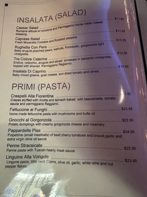 Menu photo 1 BV Tuscany Italian Restaurant Teaneck, NJ