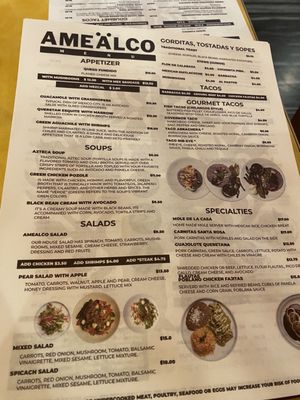 Menu photo 4 Amealco Mexican Kitchen Doraville, GA Menu photo 4 Amealco Mexican Kitchen Doraville, GA