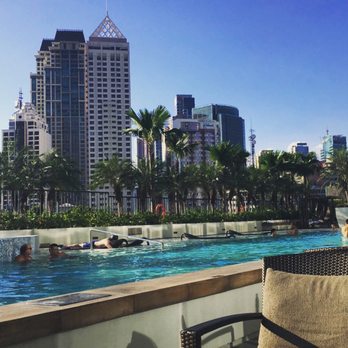 Fairmont Makati, Manila - Pool side - Hotels Near Me - Makati, NCR