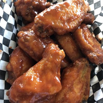 Wicked Chicken - 10 HUGE atomic wings with sauce on it. Way bigger than wingstop & buffalo wild wings - Chicken Wings Near Me - Santa Clara, California Wicked Chicken - 10 HUGE atomic wings with sauce on it. Way bigger than wingstop & buffalo wild wings - Chicken Wings Near Me - Santa Clara, California