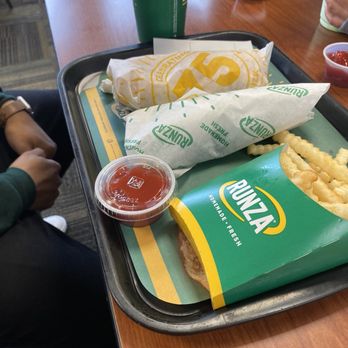 Runza - Cheese Runza Sandwich and Mini Chicken Wrap with Crinkle Cut Fries - Burgers Near Me - Council Bluffs, Iowa Runza - Cheese Runza Sandwich and Mini Chicken Wrap with Crinkle Cut Fries - Burgers Near Me - Council Bluffs, Iowa