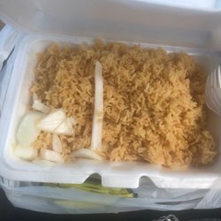 Great Wall - This is suppose to be fried rice the rice looks like it was scraped off someone else's plate.